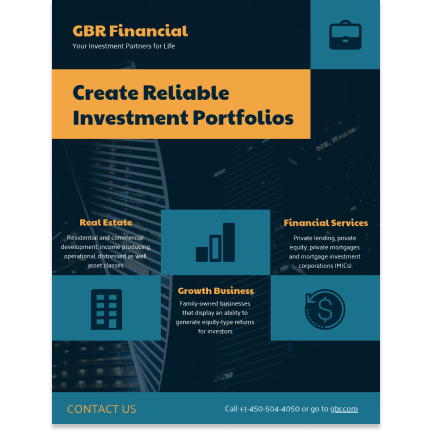 GBR financial template
